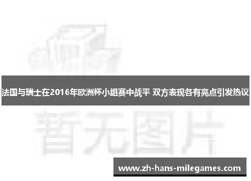 法国与瑞士在2016年欧洲杯小组赛中战平 双方表现各有亮点引发热议