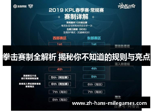拳击赛制全解析 揭秘你不知道的规则与亮点