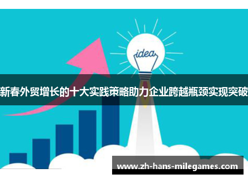 新春外贸增长的十大实践策略助力企业跨越瓶颈实现突破